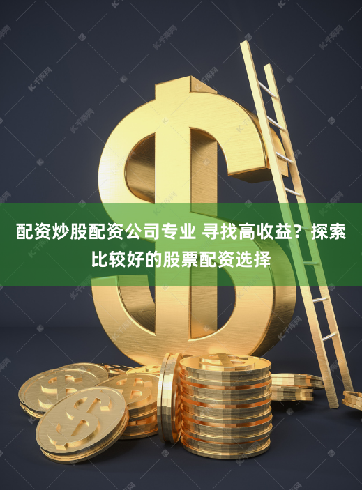 配资炒股配资公司专业 寻找高收益？探索比较好的股票配资选择